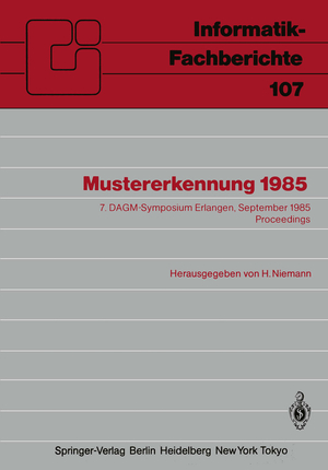 ISBN 9783540156963: Mustererkennung 1985