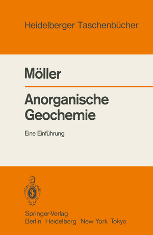 ISBN 9783540160021: Anorganische Geochemie