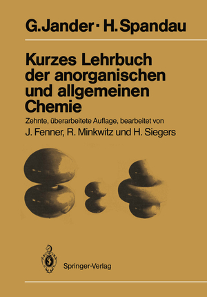 neues Buch – Jander, G.; Spandau – Kurzes Lehrbuch der anorganischen und allgemeinen Chemie