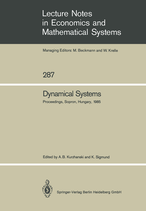 ISBN 9783540176985: Dynamical Systems