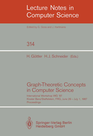 ISBN 9783540194224: Graph-Theoretic Concepts in Computer Science