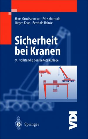 ISBN 9783540200925: Sicherheit bei Kranen.