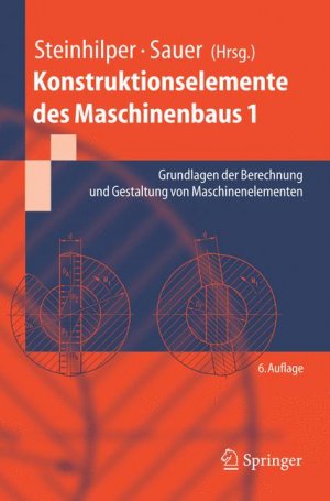 ISBN 9783540220336: Konstruktionselemente des Maschinenbaus 1