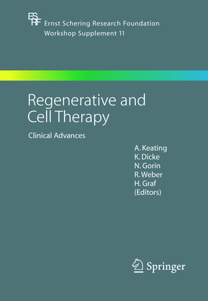 ISBN 9783540220930: Regenerative and Cell Therapy – Clinical Advances