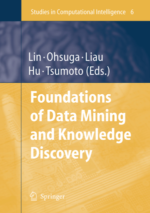 ISBN 9783540262572: Foundations of Data Mining and Knowledge Discovery