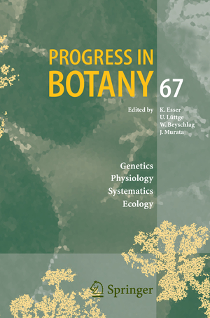 neues Buch – Esser, Karl Luettge – Progress in Botany 67