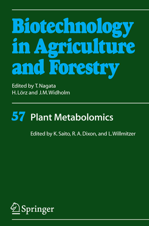 ISBN 9783540297819: Plant Metabolomics