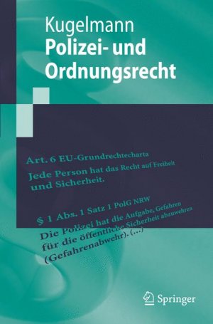 ISBN 9783540298977: Polizei- und Ordnungsrecht