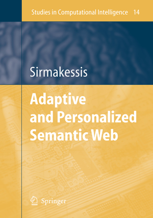 ISBN 9783540306054: Adaptive and Personalized Semantic Web