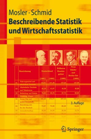 ISBN 9783540374589: Beschreibende Statistik und Wirtschaftsstatistik