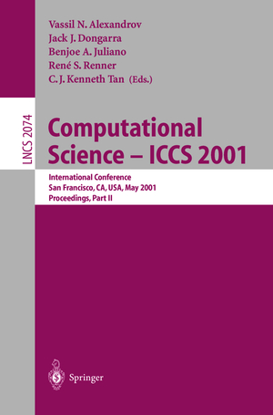 ISBN 9783540422334: Computational Science - ICCS 2001