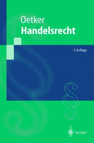 gebrauchtes Buch – Hartmut Oetker – Handelsrecht (Springer-Lehrbuch)