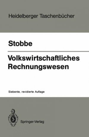 gebrauchtes Buch – Alfred Stobbe – Volkswirtschaftliches Rechnungswesen