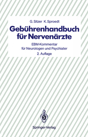 ISBN 9783540517146: Gebührenhandbuch für Nervenärzte – EBM-Kommentar für Neurologen und Psychiater