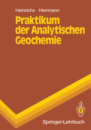 ISBN 9783540518747: Praktikum der Analytischen Geochemie