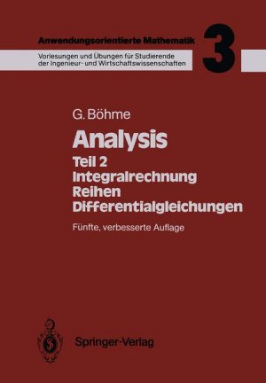 ISBN 9783540523178: Analysis Teil 2