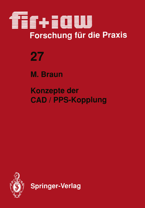 ISBN 9783540524922: Konzepte der CAD / PPS-Kopplung