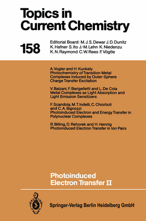 ISBN 9783540525684: Photoinduced Electron Transfer II