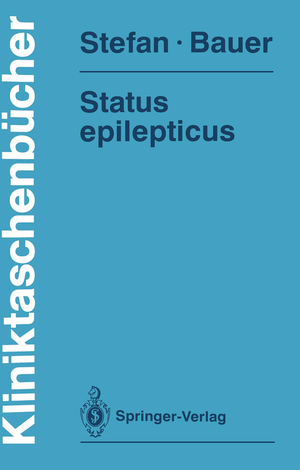 ISBN 9783540530695: Status epilepticus