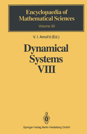 ISBN 9783540533764: Dynamical Systems VIII – Singularity Theory II. Applications