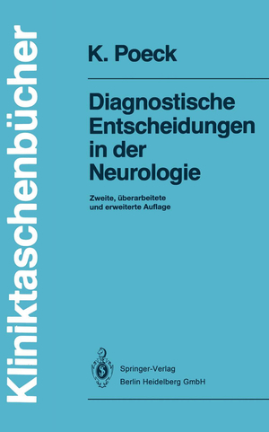 ISBN 9783540538035: Diagnostische Entscheidungen in der Neurologie