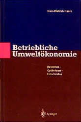 ISBN 9783540603122: Betriebliche Umweltökonomie