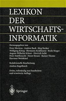 ISBN 9783540619178: Lexikon der Wirtschaftsinformatik