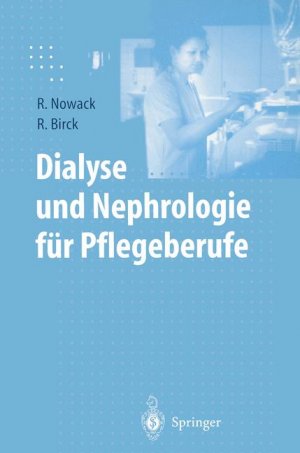 ISBN 9783540619239: Dialyse und Nephrologie für Pflegeberufe