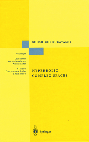 ISBN 9783540635345: Hyperbolic Complex Spaces