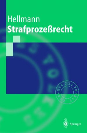 ISBN 9783540644897: Strafprozeßrecht