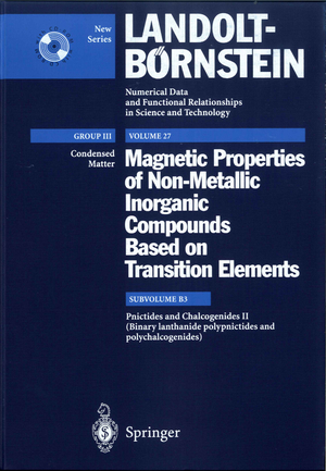 ISBN 9783540655961: Binary Lanthanide Polypnictides and Polychalcogenides