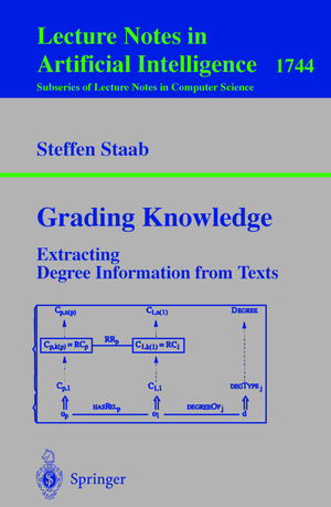 ISBN 9783540669340: Grading Knowledge