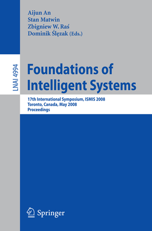 ISBN 9783540681229: Foundations of Intelligent Systems