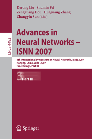 ISBN 9783540723943: Advances in Neural Networks - ISNN 2007