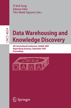 ISBN 9783540745525: Data warehousing and knowledge discovery - 9th international conference ; proceedings