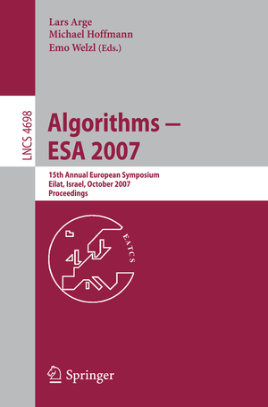 neues Buch – Lars Arge – Algorithms - ESA 2007