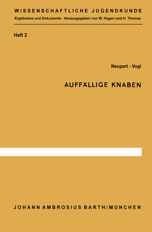 ISBN 9783540796824: Auffällige Knaben – Längsschnittstudien