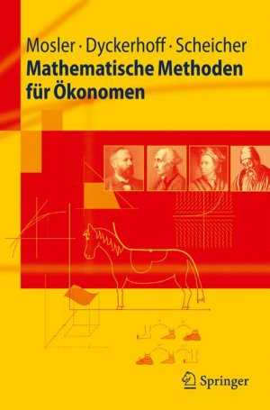 ISBN 9783540851653: Mathematische Methoden für Ökonomen