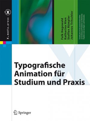 ISBN 9783540879138: Typografische Animation für Studium und Praxis