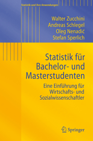 ISBN 9783540889861: Statistik für Bachelor- und Masterstudenten - Eine Einführung für Wirtschafts- und Sozialwissenschaftler