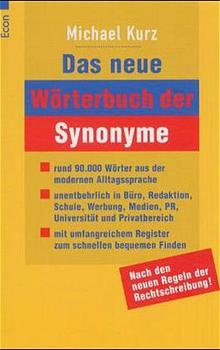 ISBN 9783548750910: Das neue Wörterbuch der Synonyme