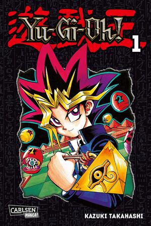 gebrauchtes Buch – Yu-Gi-Oh! Massiv 1: 3-in-1-Ausgabe des beliebten Sammelkartenspiel-Manga