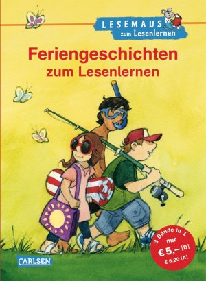 ISBN 9783551066114: LESEMAUS zum Lesenlernen Sammelbände: Feriengeschichten zum Lesenlernen - Einfache Geschichten zum Selberlesen – Lesen üben und vertiefen