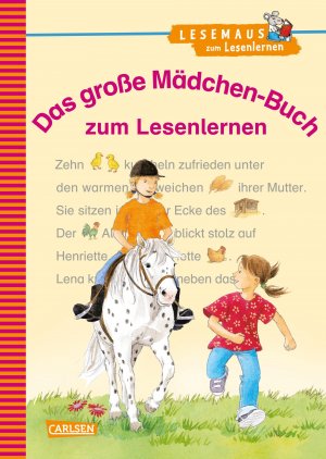 ISBN 9783551066350: LESEMAUS zum Lesenlernen Sammelbände: Das große Mädchen-Buch zum Lesenlernen - Einfache Geschichten zum Selberlesen – Lesen lernen, üben und vertiefen