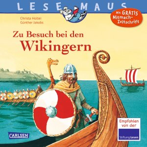 ISBN 9783551084484: LESEMAUS 148: Zu Besuch bei den Wikingern