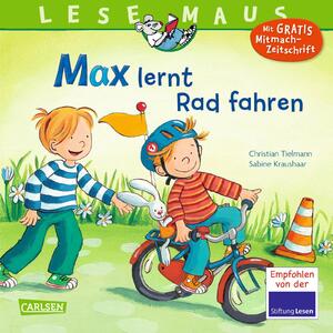 ISBN 9783551088208: LESEMAUS 20: Max lernt Rad fahren