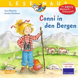 ISBN 9783551089328: LESEMAUS 132: Conni in den Bergen