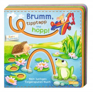 ISBN 9783551171061: BUNT + Filzfederleicht®: Brumm, tipptapp und hopp! - Mein lustiges Fingerspuren-Buch