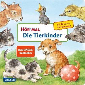 ISBN 9783551250469: Hör mal (Soundbuch): Die Tierkinder