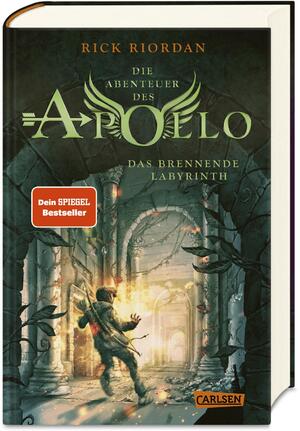 gebrauchtes Buch – Rick Riordan – Das brennende Labyrinth